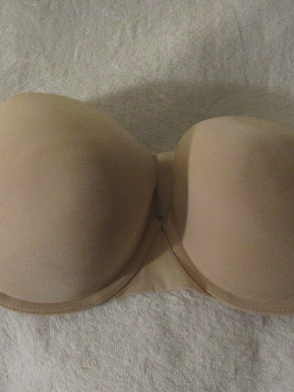 Spanx Beige Strapless Bra 36B USED